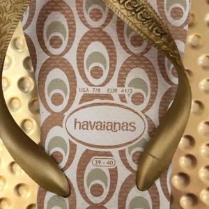 Gold Havaianas